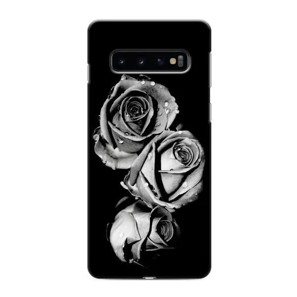 Чохол з принтом «Чорна троянда» для Samsung Galaxy s10 Plus Чохол з принтом «Чорна троянда» для Samsung Galaxy s10 Plus