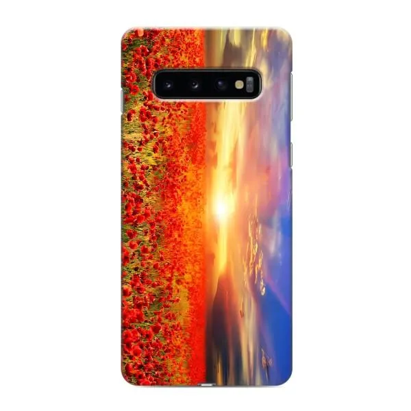 Чохол з принтом «Поле тюльпанів» для Samsung Galaxy s10 Plus Чохол з принтом «Поле тюльпанів» для Samsung Galaxy s10 Plus