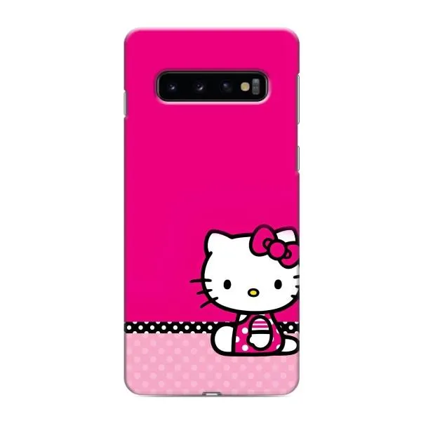 Чехол с принтом «Girl KITTY» для Samsung Galaxy s10 Plus