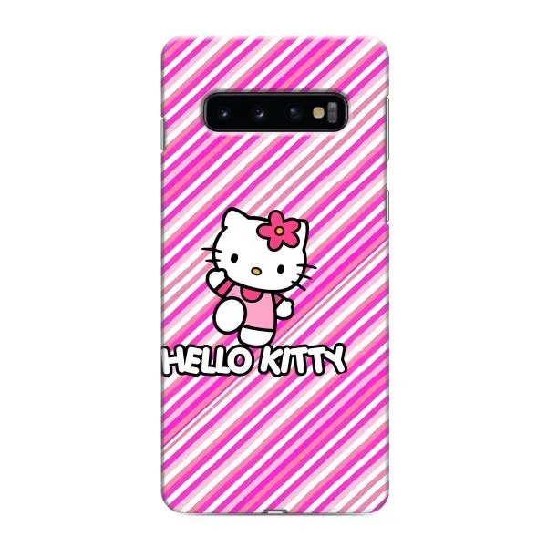 Чехол с принтом «Hello Kytty» для Samsung Galaxy s10 Plus