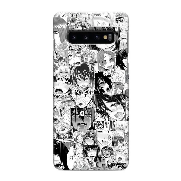 Чехол с принтом «Ahegao manga» для Samsung Galaxy s10 Plus