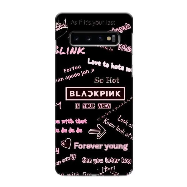 Чехол с принтом «BLACKPINK» для Samsung Galaxy s10 Plus
