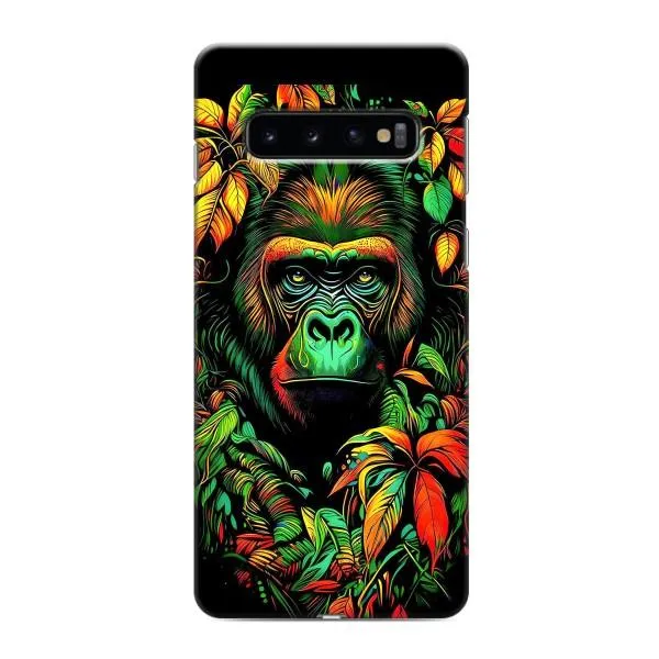 Чехол с принтом «Обезьяна в тропиках» для Samsung Galaxy s10 Plus Чехол с принтом «Обезьяна в тропиках» для Samsung Galaxy s10 Plus