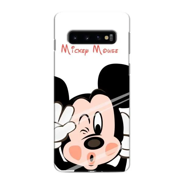 Чехол с принтом «Маус Микки» для Samsung Galaxy s10 Plus Чехол с принтом «Маус Микки» для Samsung Galaxy s10 Plus