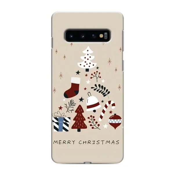 Чехол с принтом «Merry Christmas» для Samsung Galaxy s10 Plus