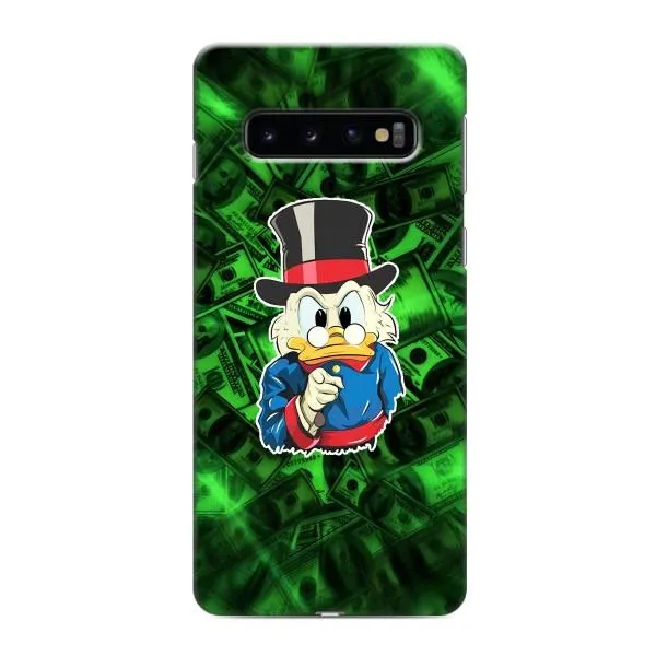 Чехол с принтом «Скрудж МакДак» для Samsung Galaxy S10