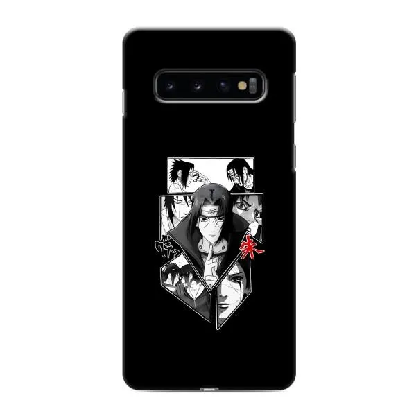 Чехол с принтом «коллаж Итачи» для Samsung Galaxy S10