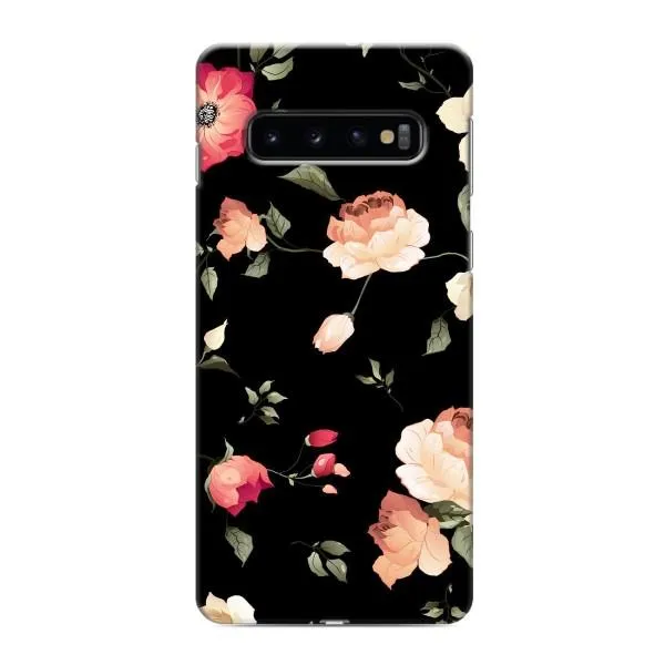 Чехол с принтом «Розочки» для Samsung Galaxy S10