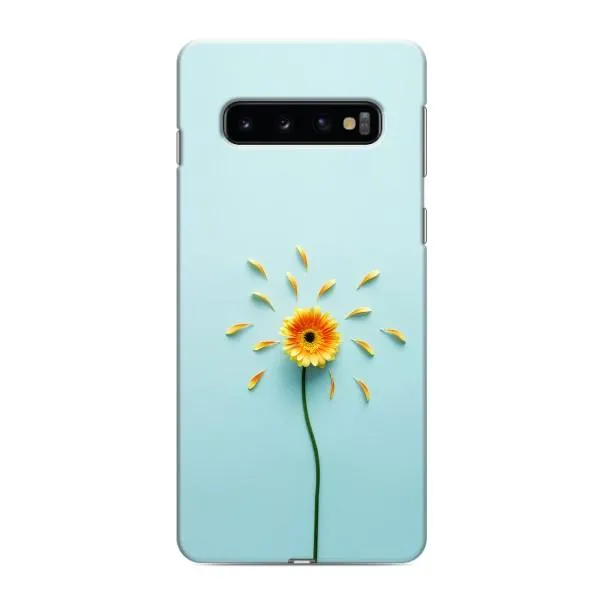 Чехол с принтом «Желтый цветок» для Samsung Galaxy S10