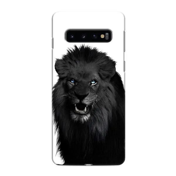 Чехол с принтом «Черный ЛЕВ» для Samsung Galaxy S10