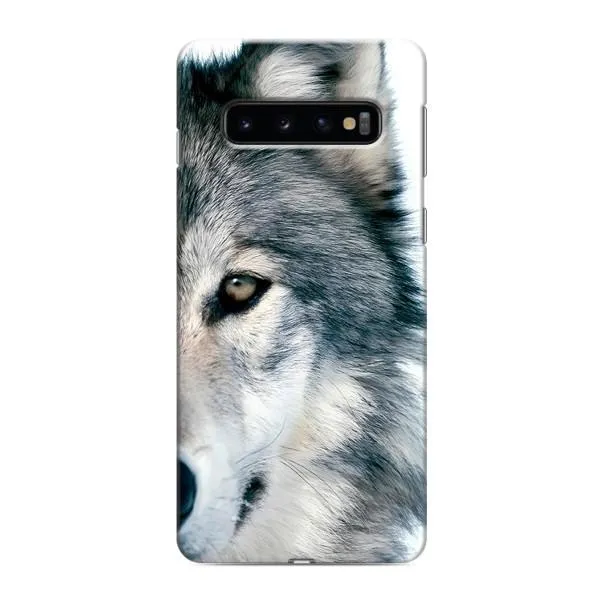Чехол с принтом «Волк» для Samsung Galaxy S10