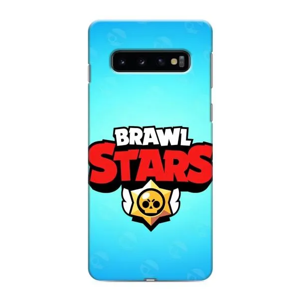 Чохол з принтом «Лого Бравл Старс» для Samsung Galaxy S10