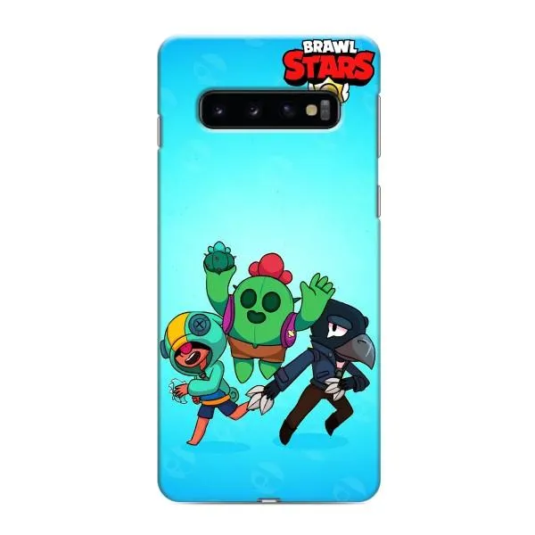 Чохол з принтом «Тріо героїв» для Samsung Galaxy S10
