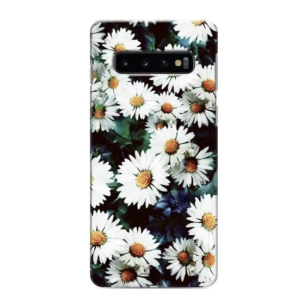 Чохол з принтом «Ромашки» для Samsung Galaxy S10
