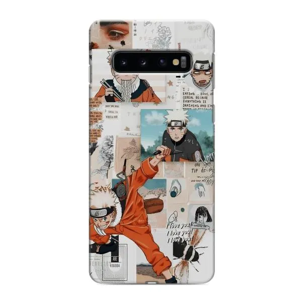 Чохол з принтом «Наруто комікси» для Samsung Galaxy S10