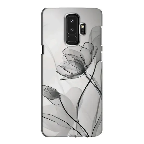 Чохол з принтом «Чорні квіти» для Samsung Galaxy S9 Plus (G965) Чохол з принтом «Чорні квіти» для Samsung Galaxy S9 Plus (G965)
