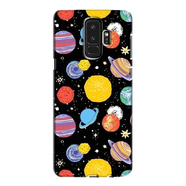 Чехол с принтом «Рисованные планеты» для Samsung Galaxy S9 Plus (G965) Чехол с принтом «Рисованные планеты» для Samsung Galaxy S9 Plus (G965)