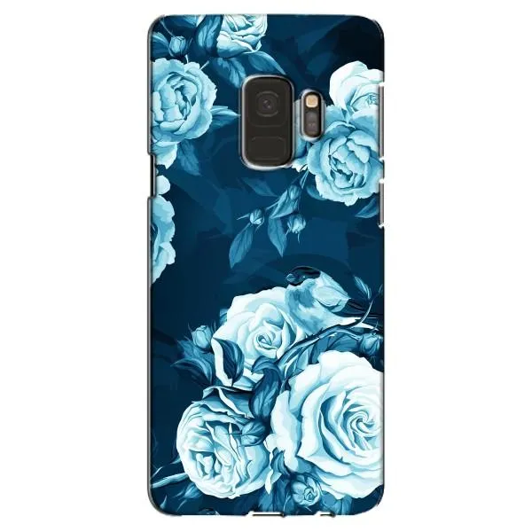 Чехол с принтом «Голубые Бутоны» для Samsung Galaxy S9 (G960) Чехол с принтом «Голубые Бутоны» для Samsung Galaxy S9 (G960)