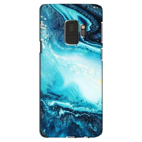 Чехол с принтом «Голубой мрамор» для Samsung Galaxy S9 (G960) Чехол с принтом «Голубой мрамор» для Samsung Galaxy S9 (G960)