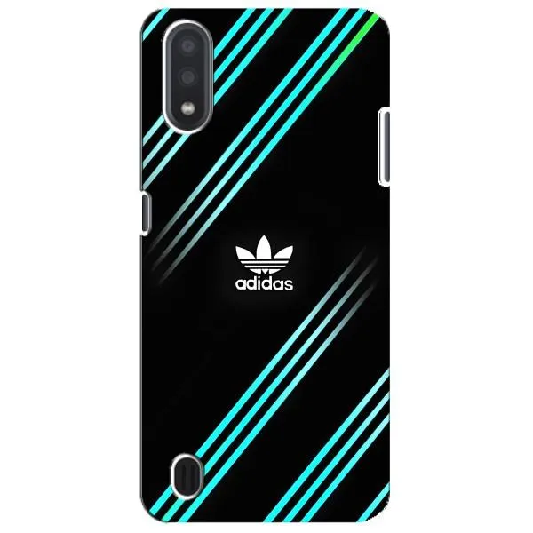 Чехол с принтом «Адидас с полосами» для Samsung Galaxy M01 Core (A013F)