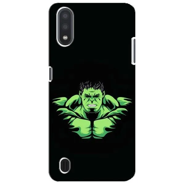Чехол с принтом «Зелёный Халк» для Samsung Galaxy M01 Core (A013F)