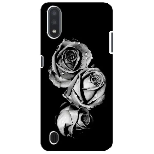Чохол з принтом «Чорна троянда» для Samsung Galaxy M01 Core (A013F)