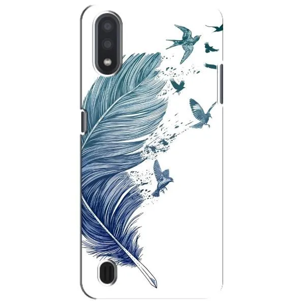 Чохол з принтом «Перо» для Samsung Galaxy M01 Core (A013F)