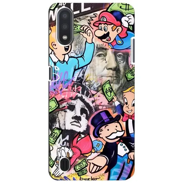 Чехол с принтом «Monopoly man» для Samsung Galaxy M01 Core (A013F)