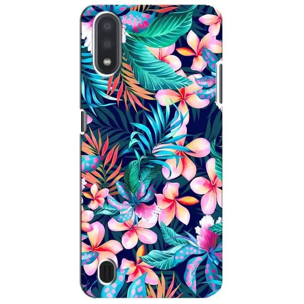 Чехол с принтом «Красочные цветы» для Samsung Galaxy M01 Core (A013F)