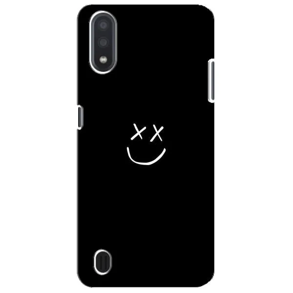 Чехол с принтом «Смайл» для Samsung Galaxy M01 Core (A013F)