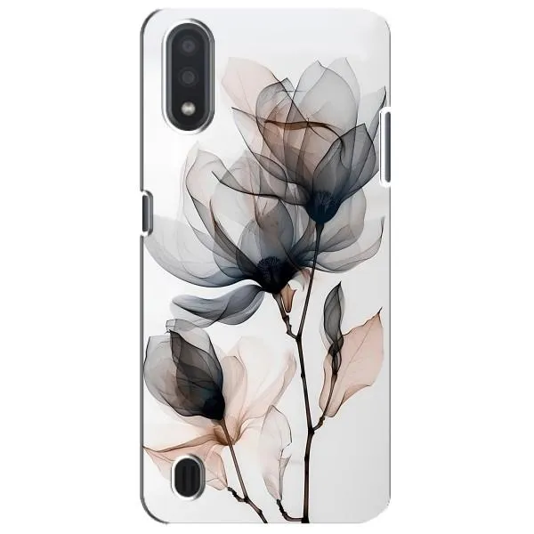 Чехол с принтом «Цветы на белом» для Samsung Galaxy M01 Core (A013F) Чехол с принтом «Цветы на белом» для Samsung Galaxy M01 Core (A013F)