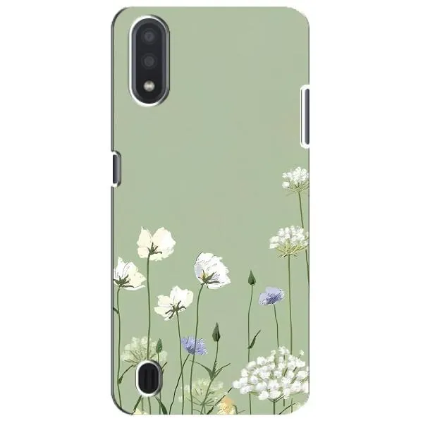 Чехол с принтом «Цветы на зеленом» для Samsung Galaxy M01 Core (A013F) Чехол с принтом «Цветы на зеленом» для Samsung Galaxy M01 Core (A013F)