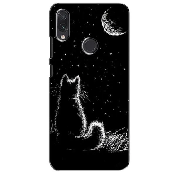 Чехол с принтом «Котик и луна» для Samsung Galaxy M10s