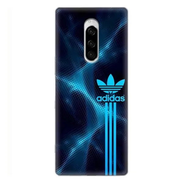 Чехол с принтом «Синий Адидас» для Sony Xperia 1 Чехол с принтом «Синий Адидас» для Sony Xperia 1