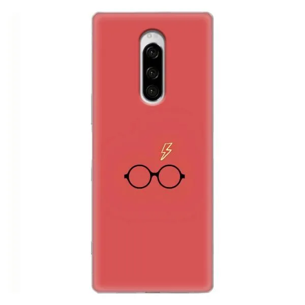 Чехол с принтом «шрам и очки» для Sony Xperia 1 Чехол с принтом «шрам и очки» для Sony Xperia 1
