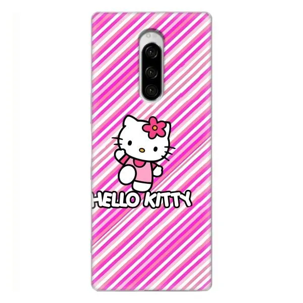 Чехол с принтом «Hello Kytty» для Sony Xperia 1