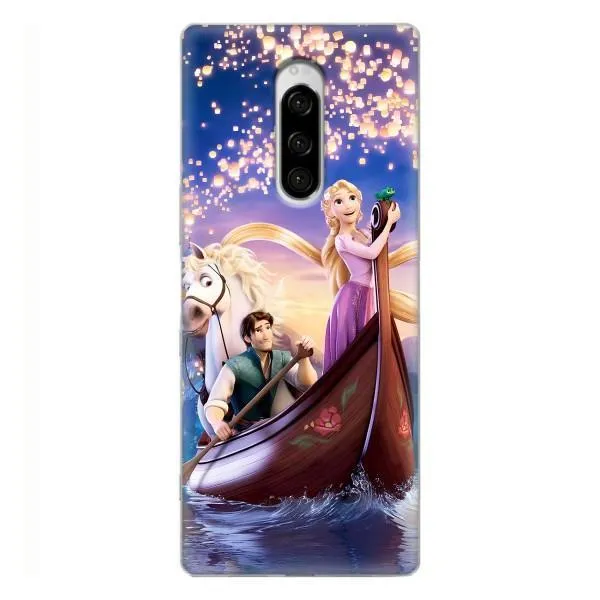 Чехол с принтом «Рапунцель и Флин» для Sony Xperia 1