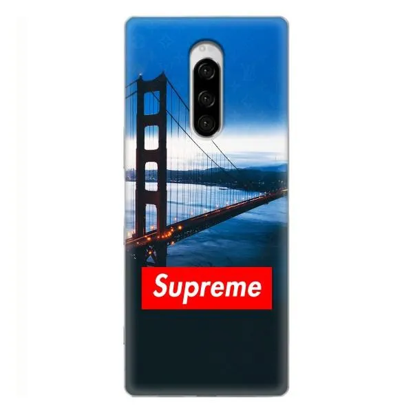 Чехол с принтом «Стиль Supreme» для Sony Xperia 1