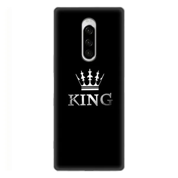 Чехол с принтом «KING» для Sony Xperia 1 Чехол с принтом «KING» для Sony Xperia 1
