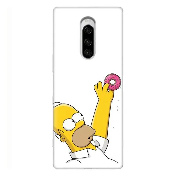 Чехол с принтом «Гомер с пончиком» для Sony Xperia 1