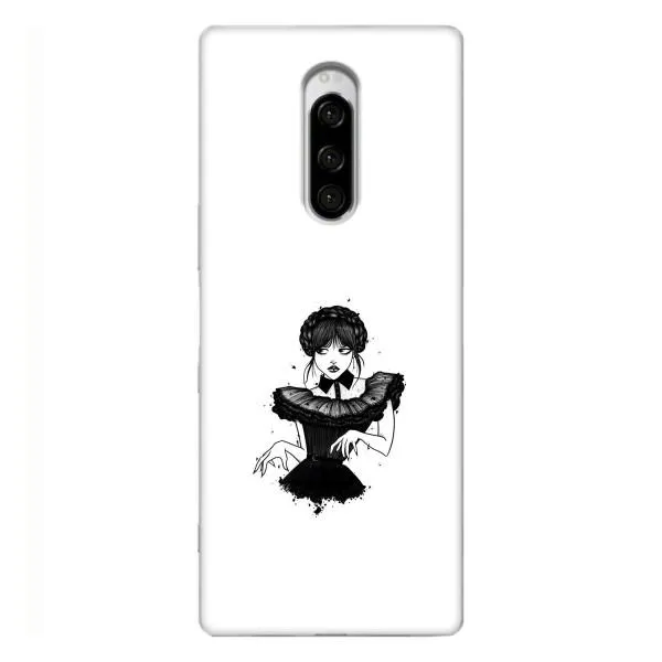 Чехол с принтом «танец Уэнздей» для Sony Xperia 1