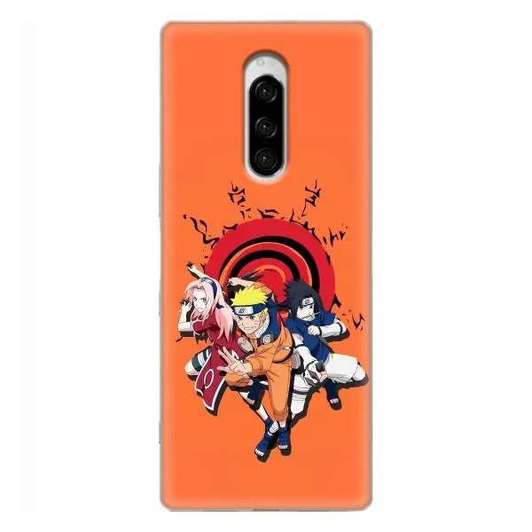 Чехол с принтом «команда Наруто» для Sony Xperia 1 Чехол с принтом «команда Наруто» для Sony Xperia 1