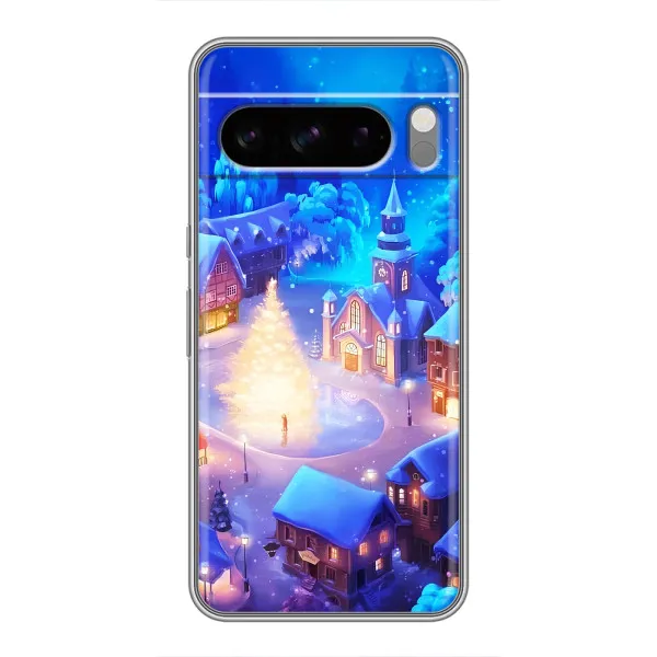Чехол с принтом «Рождественский город» для Sony Xperia 10 VII Чехол с принтом «Рождественский город» для Sony Xperia 10 VII