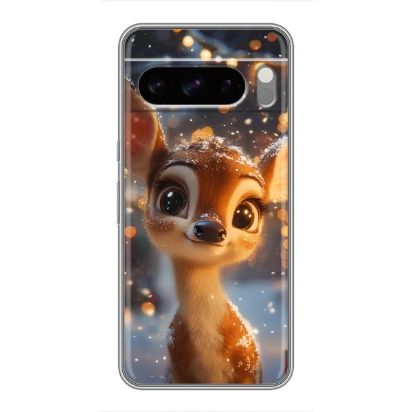 Чехол с принтом «Олененок среди гирлянд» для Sony Xperia 10 VII