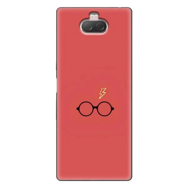 Чехол с принтом «шрам и очки» для Sony Xperia 10