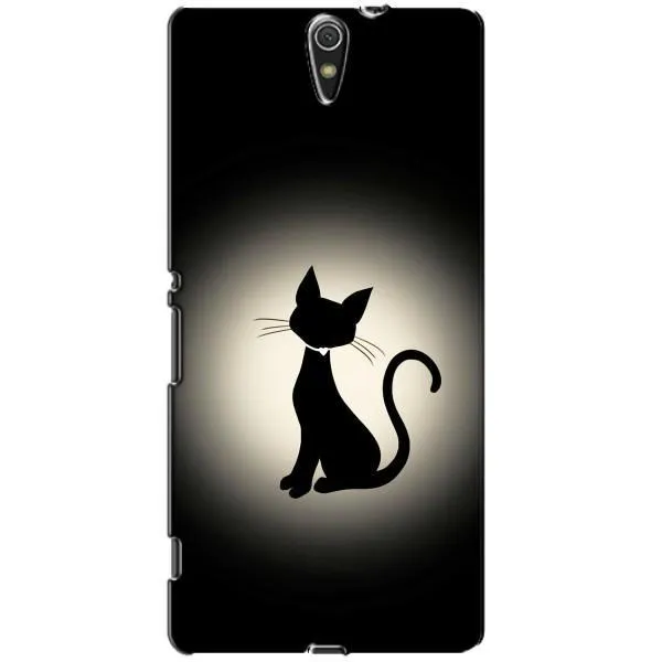 Чохол з принтом «Силует котика» для Sony Xperia C5 Ultra (E5533, E5563, E5506, E5553) Чохол з принтом «Силует котика» для Sony Xperia C5 Ultra (E5533, E5563, E5506, E5553)