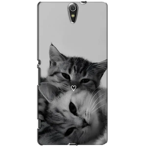 Чехол с принтом «Пара котов» для Sony Xperia C5 Ultra (E5533, E5563, E5506, E5553)