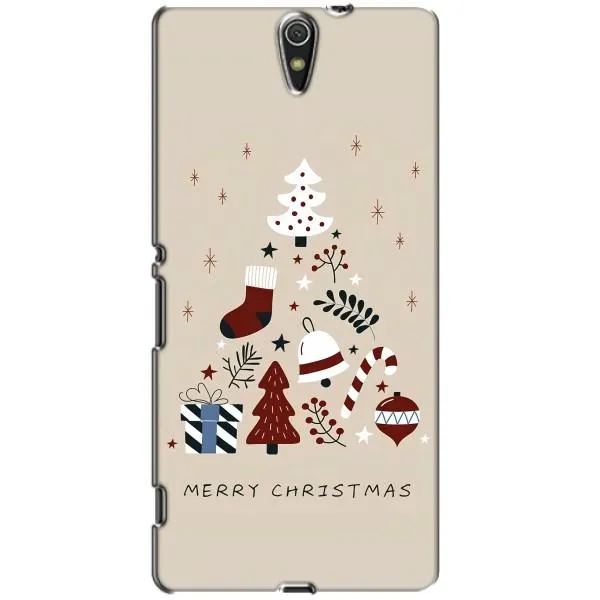 Чехол с принтом «Merry Christmas» для Sony Xperia C5 Ultra (E5533, E5563, E5506, E5553)
