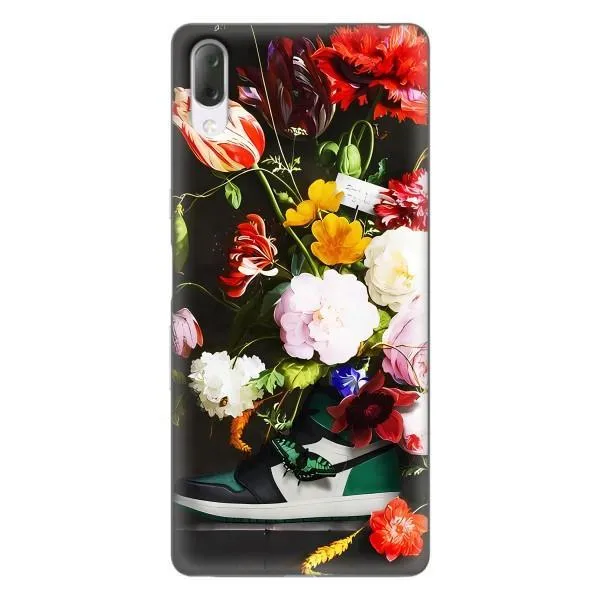 Чехол с принтом «Nike цветы» для Sony Xperia L3