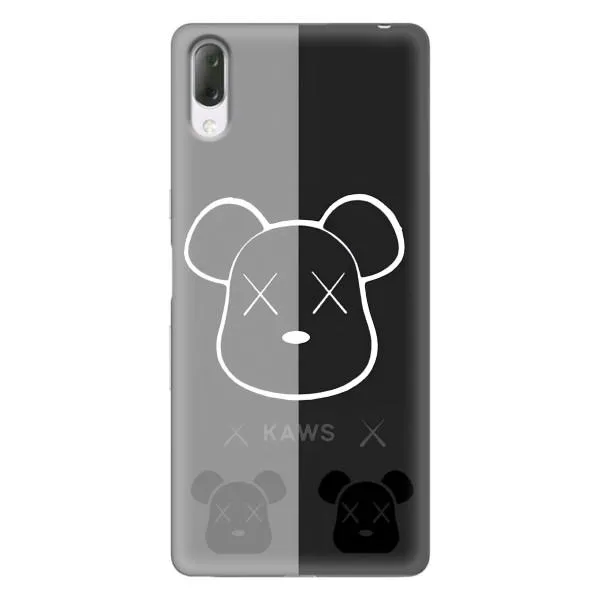 Чехол с принтом «БеарБрик глаза» для Sony Xperia L3
